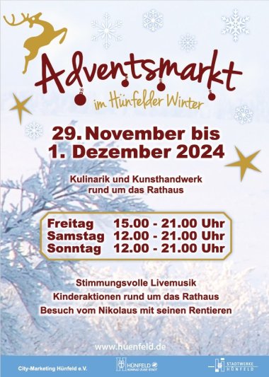 Plakat Adventsmarkt